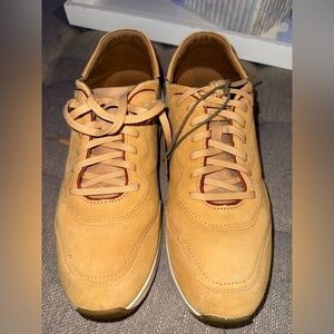 OluKai Men's Tan Suede Sneakers